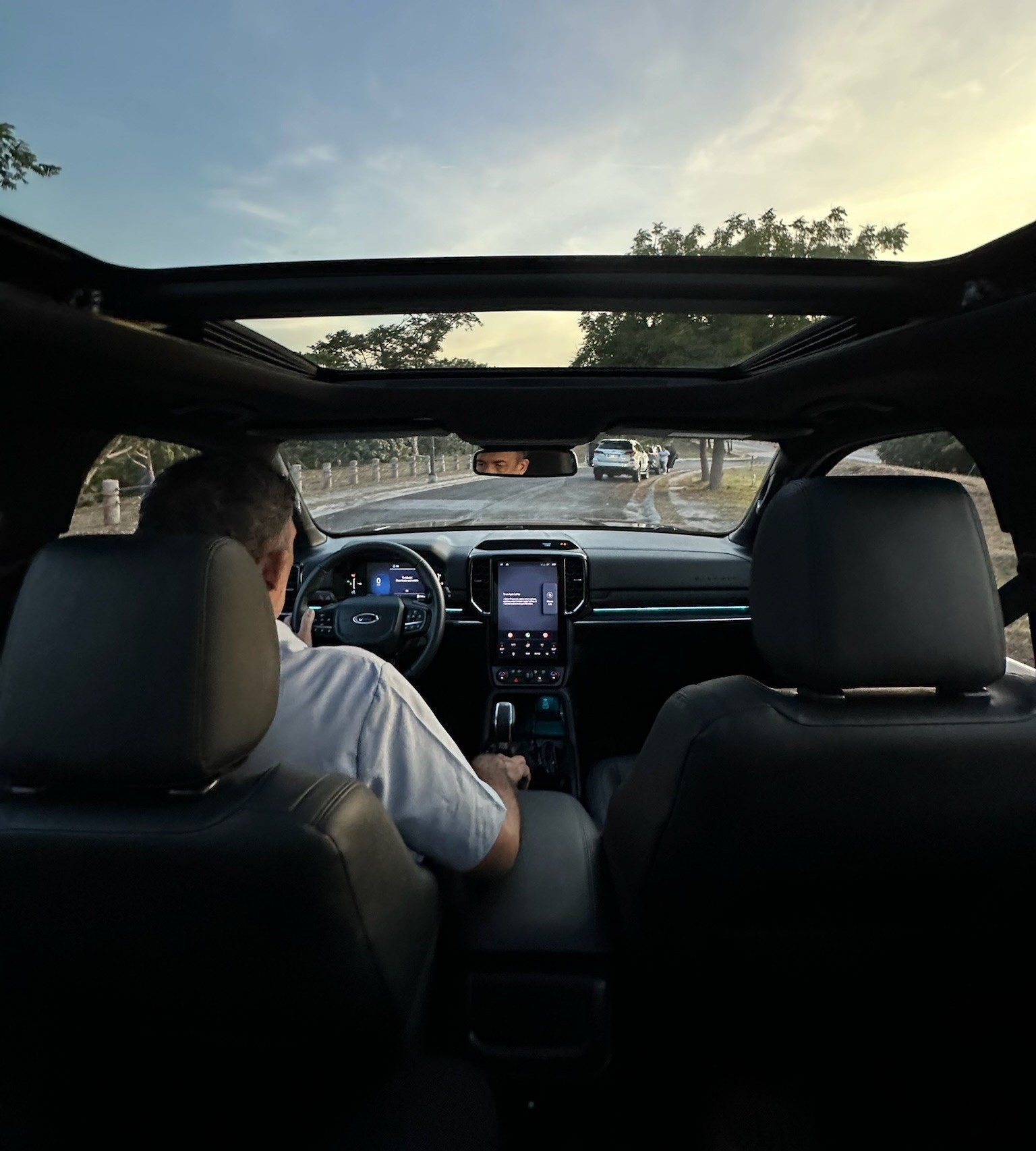 Ford Everest Titanium Interior
