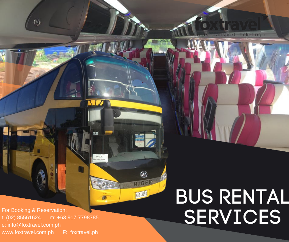 tourist bus rent per day